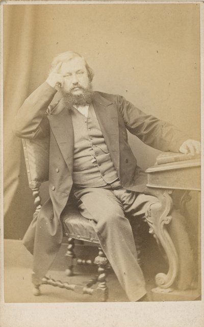 Charles William Shirley Brooks, Editor of Punch by English Photographer